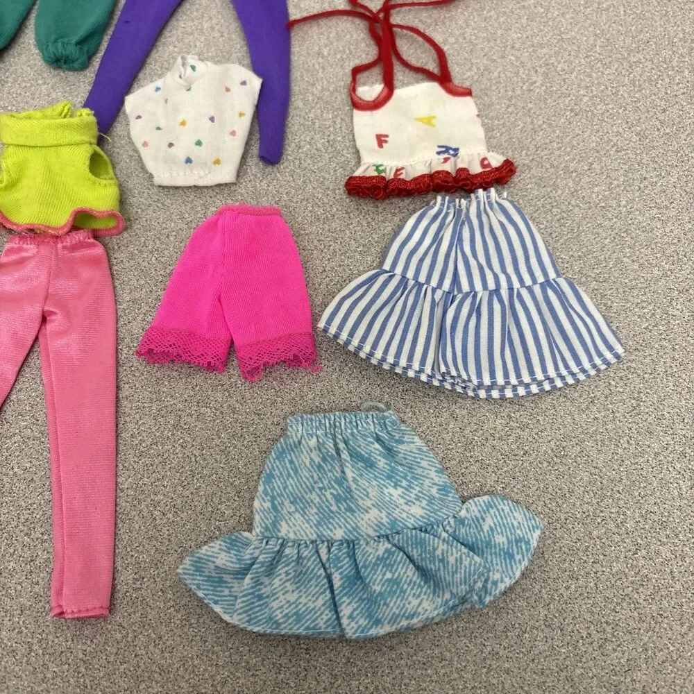 Vintage Mattel Barbie Skipper Homecoming Queen, Plus Extra Clothing, Tops, Pants